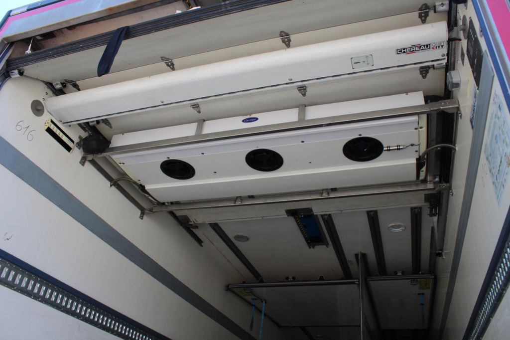Semi-remorque frigorifique Chereau CV 1950Mt.  Bi-Multi-Temp.  TW  LBW  Lenkachse