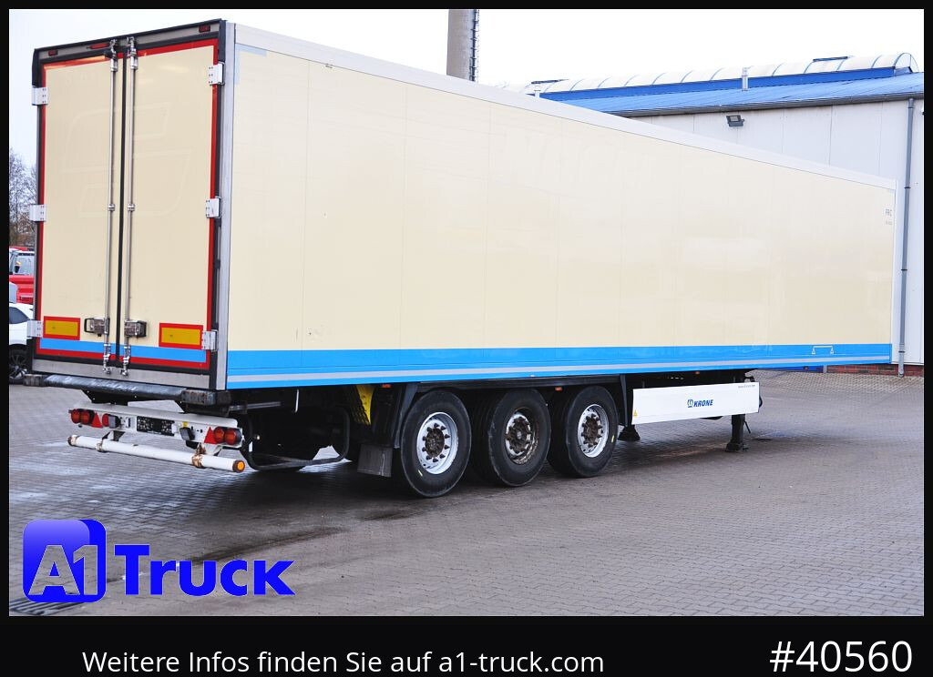 Semi-remorque frigorifique KRONE SDR 27 Carrier 1950 MT, Liftachse, 1 Vorbesitzer
