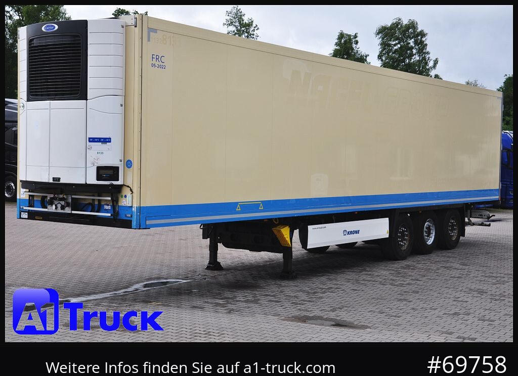 Semi-remorque frigorifique KRONE SDR 27 Carrier 1950 Mt., Lift, Multitemp.