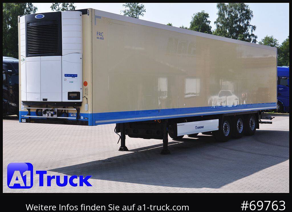 Semi-remorque frigorifique KRONE SDR 27 Carrier 1950 Mt., Lift, Multitemp.