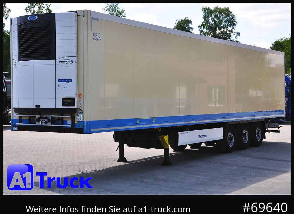 Semi-remorque frigorifique KRONE SDR 27 Carrier 1950 Mt., Lift, Multitemp.