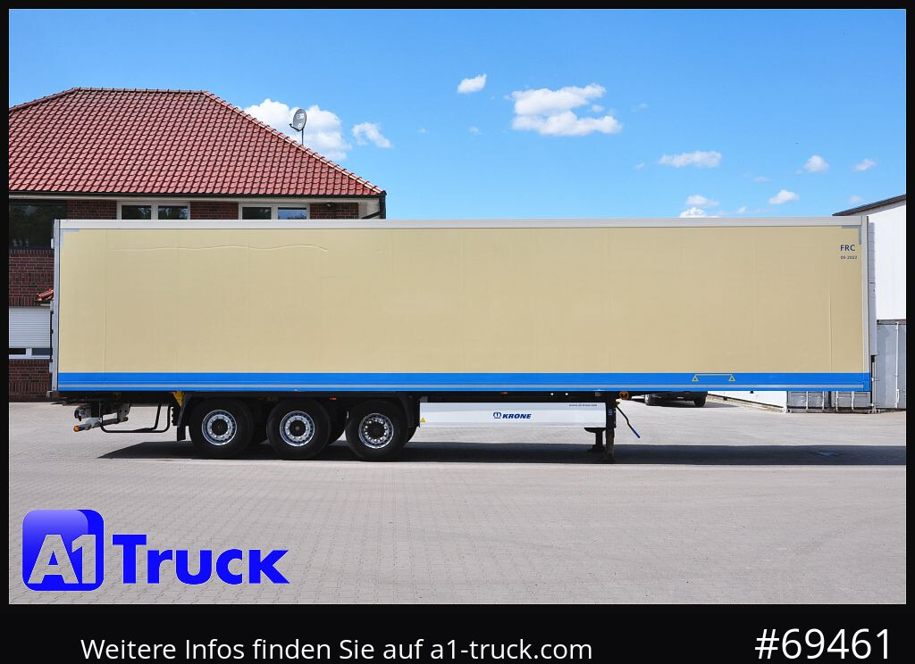 Semi-remorque frigorifique KRONE SDR 27 Carrier 1950 Mt., Lift, Multitemp.