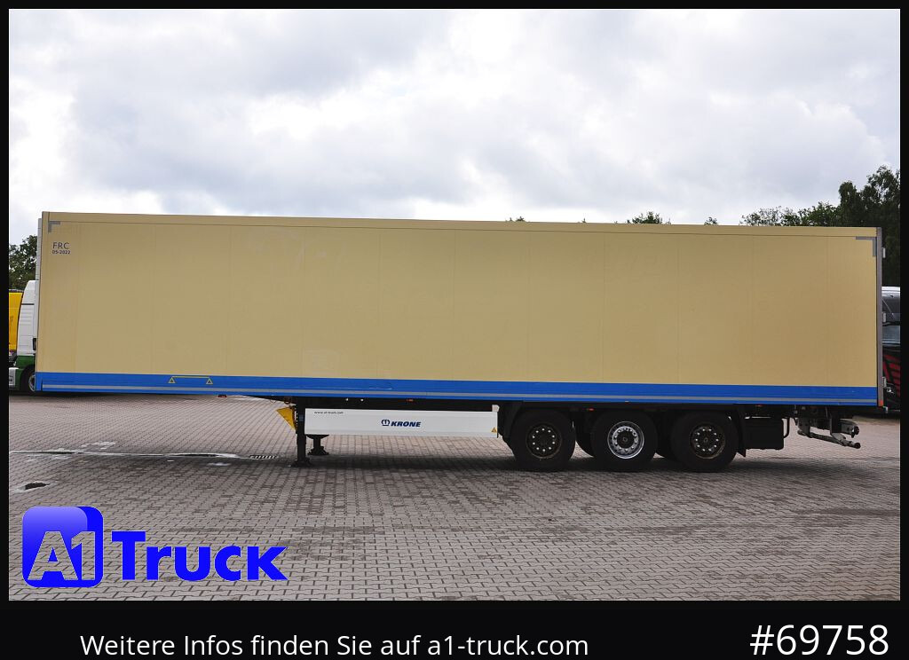 Semi-remorque frigorifique KRONE SDR 27 Carrier 1950 Mt., Lift, Multitemp.