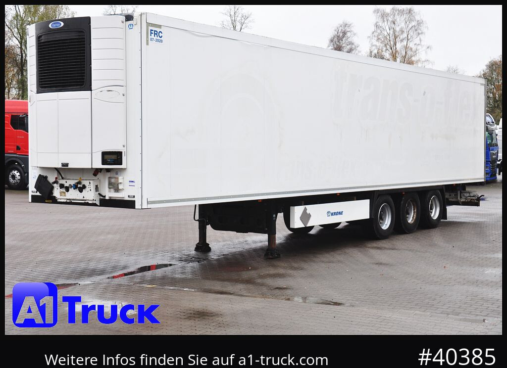 Semi-remorque frigorifique KRONE SD, Carrier 1950, Rolltor FRC Tiefkühl