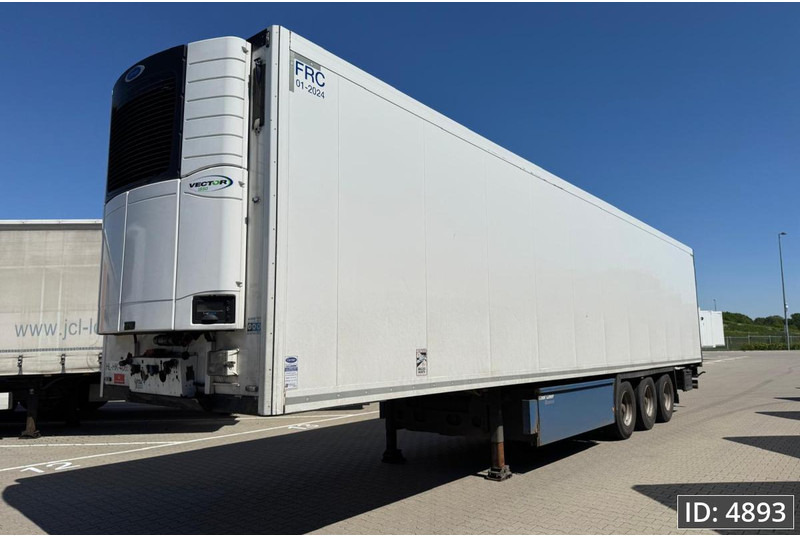 Semi-remorque frigorifique Krone SD / Carrier Vector 1550 / Palletbox / BPW Drum