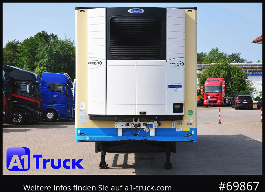 Semi-remorque frigorifique SCHMITZ SCB S3B Carrier 1950 Mt., Lift, Multitemp.