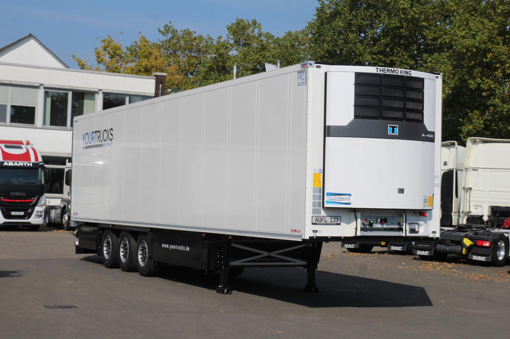 Semi-remorque frigorifique SCHMITZ Thermo King Advancer A400 DS Strom Blumen