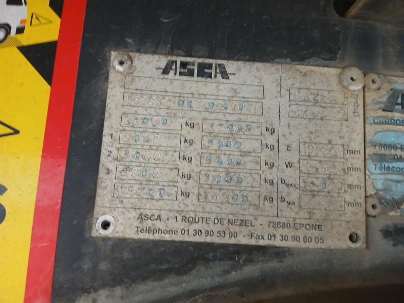 Semi-remorque plateau Asca