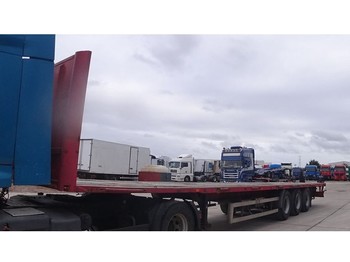 Semi-remorque plateau Diversen ZREMB N 263 (BPW-axles / DRUM BRAKES / FREINS TAMBOUR)