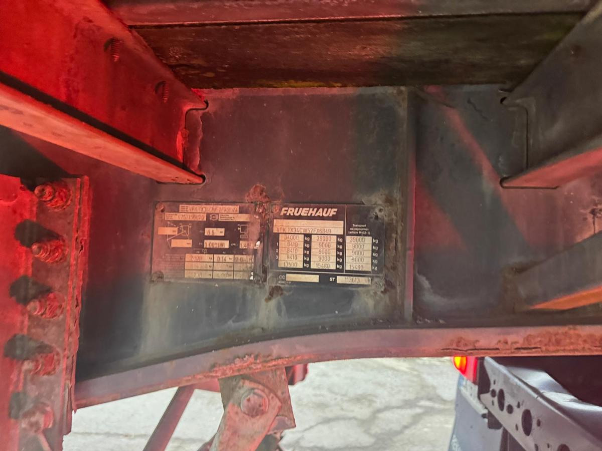 Semi-remorque plateau Fruehauf