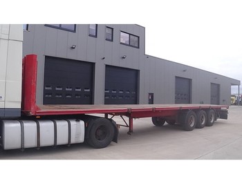 Semi-remorque plateau Fruehauf PS-24 (BPW-axles / DRUM BRAKES / FREINS TAMBOUR)