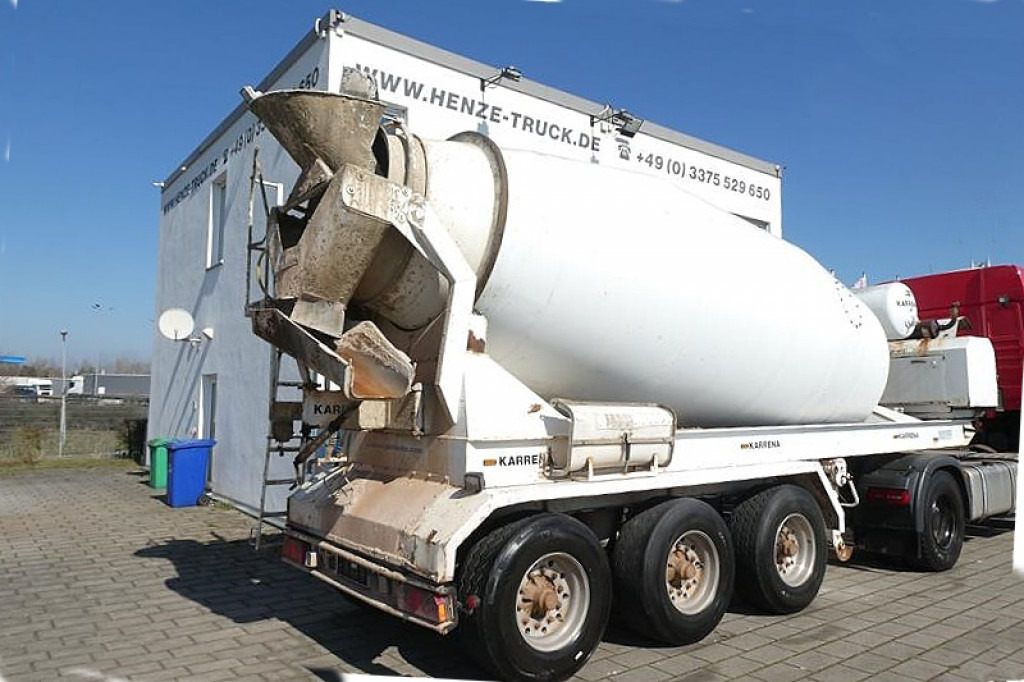 Semi-remorque plateau HOENKHAUS Betonmischauflieger Auflieger
