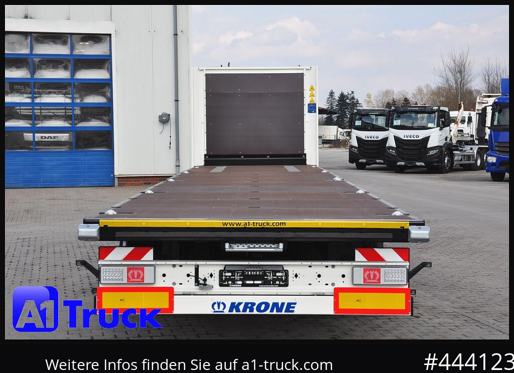 Semi-remorque plateau KRONE 5 x SD, Mega, Twistlock, Container, NEU
