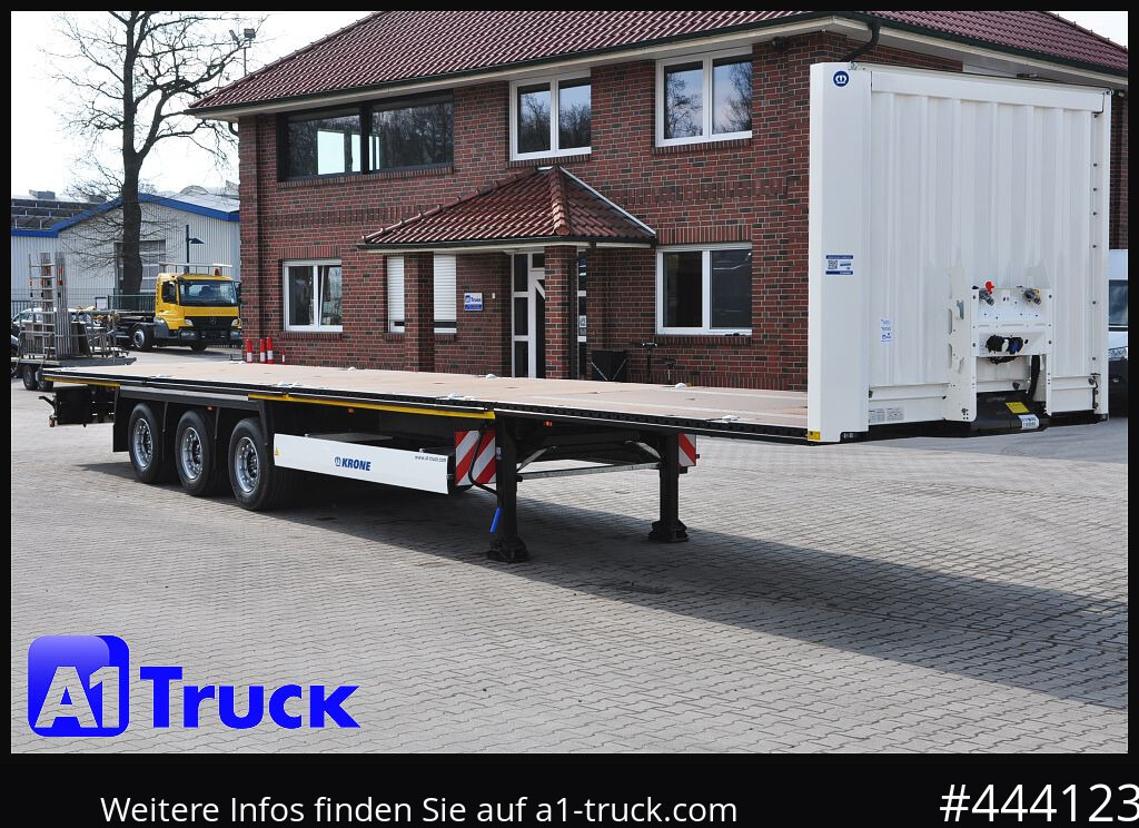 Semi-remorque plateau KRONE 5 x SD, Mega, Twistlock, Container, NEU