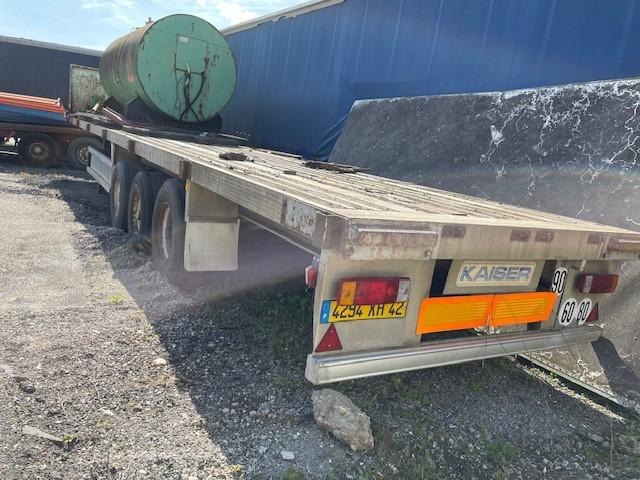 Semi-remorque plateau Kaiser
