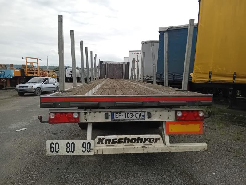 Semi-remorque plateau Kässbohrer