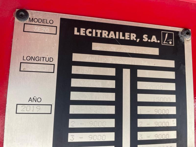 Semi-remorque plateau Lecitrailer