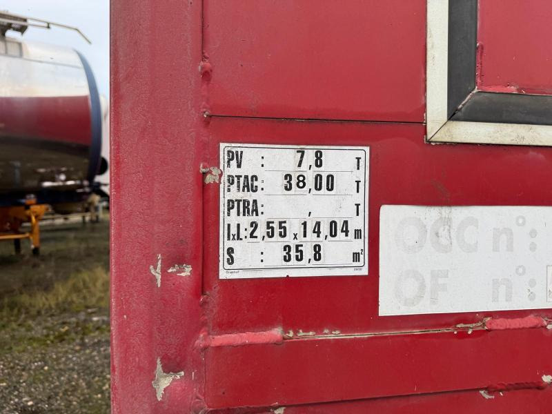 Semi-remorque plateau Legras