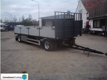 Stas System trailer met containerlocks - Semi-remorque plateau