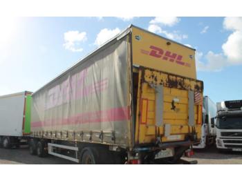 Semi-remorque plateau ridelle Fruehauf CITY SLIDER