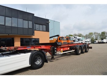 Semi-remorque porte-conteneur/ caisse mobile ASCA S33822 // 20/40 FFET // ADJUSTABLE SPECIAL // 3AXLE ///