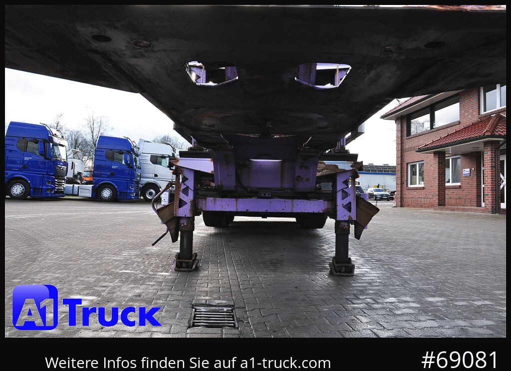 Semi-remorque porte-conteneur/ Caisse mobile CARNEHL CCS/HS HighCube 20,30,40  Tüv