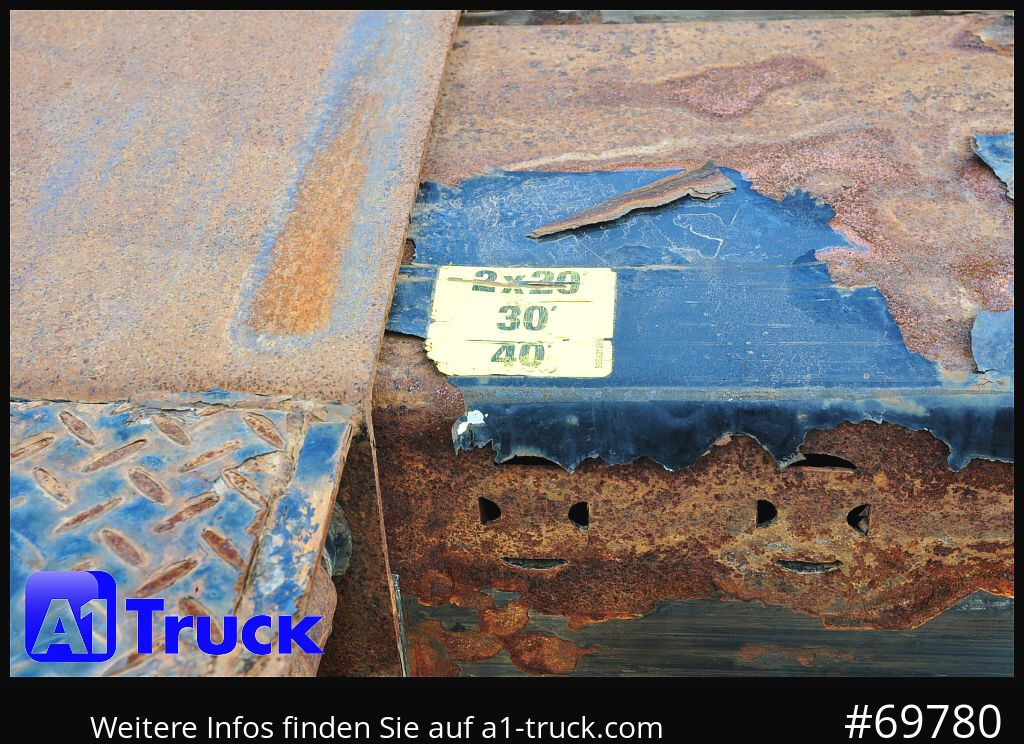 Semi-remorque porte-conteneur/ Caisse mobile KRONE SDC, Containerchassis, 2x20/30/40