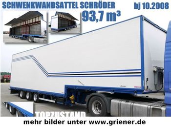 JUMBOSATTEL SCHWENKWAND GETRÄNKE SCHRÖDER 93,7m³  - Semi-remorque pour le transport de boissons