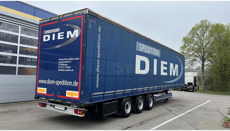 Semi-remorque rideaux coulissants Berger 2 x MEGA LIGHT Tautliner Hubdach TÜV NEU!  Liftach 2 x MEGA LIGHT Tautliner Hubdach TÜV NEU! Liftachse