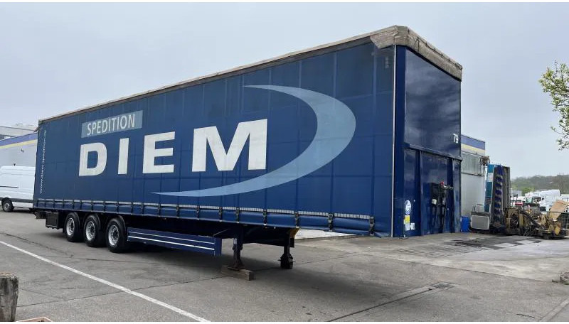 Semi-remorque rideaux coulissants Berger 2 x MEGA LIGHT Tautliner Hubdach TÜV NEU!  Liftach 2 x MEGA LIGHT Tautliner Hubdach TÜV NEU! Liftachse