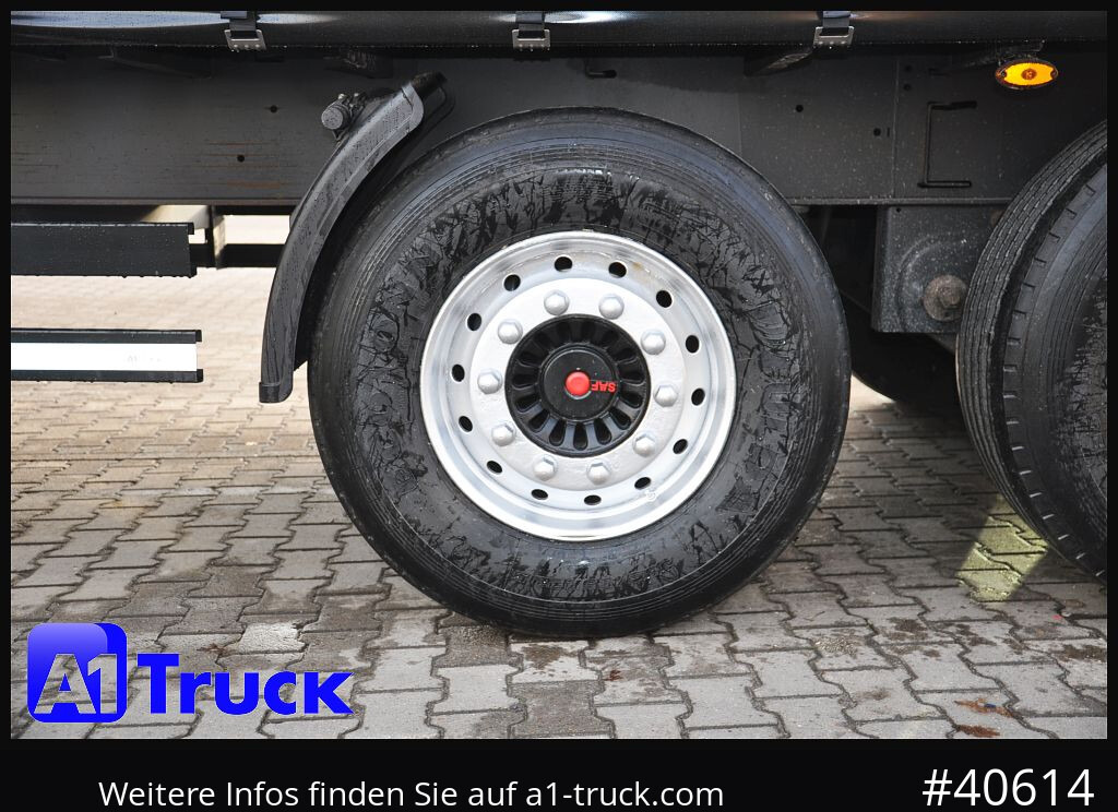 Semi-remorque rideaux coulissants KOEGEL S 24, SAF, neue Plane, 257.101km,