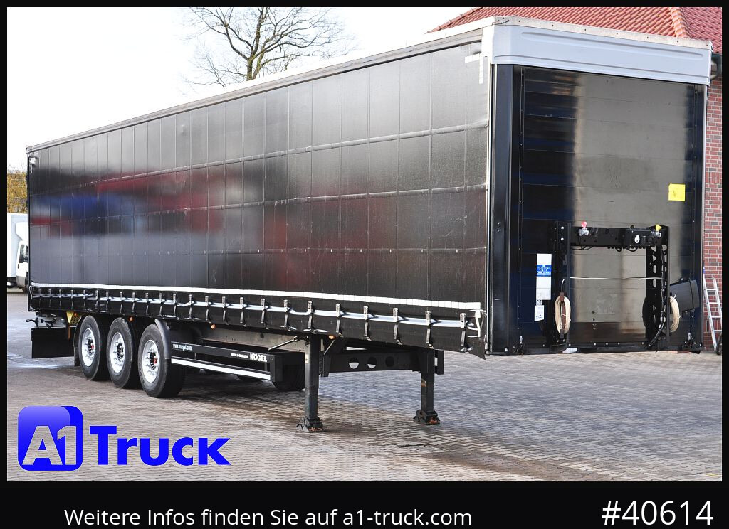 Semi-remorque rideaux coulissants KOEGEL S 24, SAF, neue Plane, 257.101km,