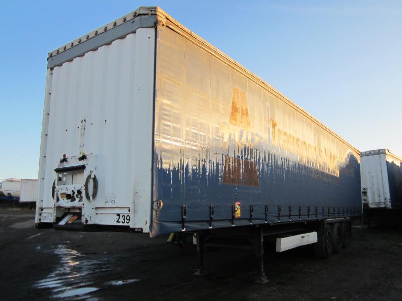 Semi-remorque rideaux coulissants Krone