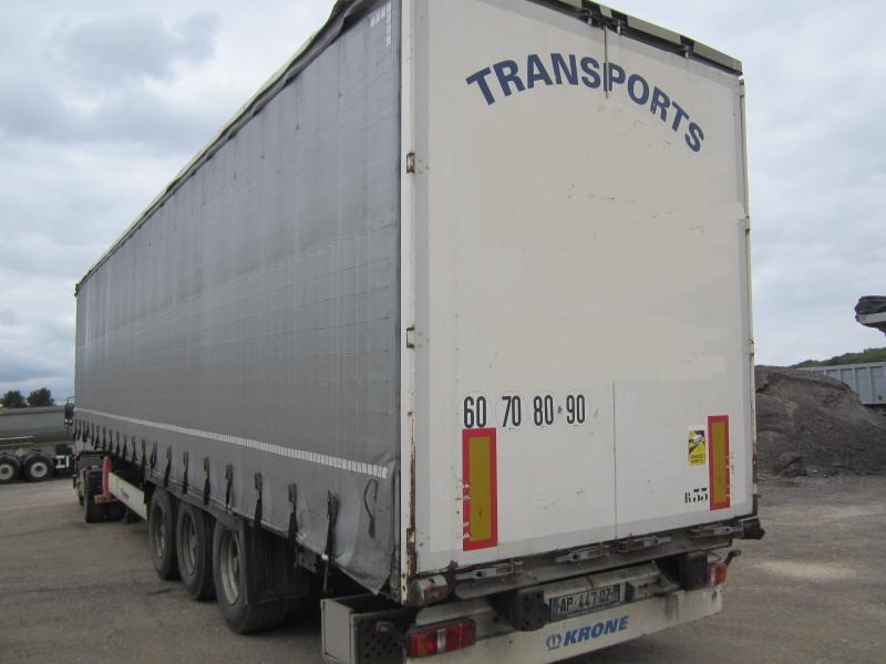 Semi-remorque rideaux coulissants Krone
