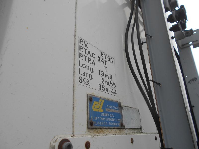 Semi-remorque rideaux coulissants Lecitrailer