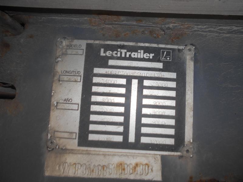 Semi-remorque rideaux coulissants Lecitrailer