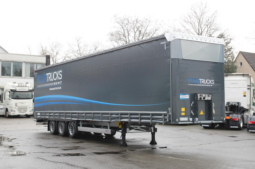 Semi-remorque rideaux coulissants SCHMITZ Mega Plane  Hubdach  Miete   Only Rent    Mega