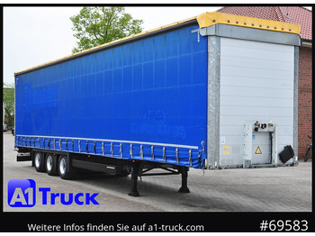 Semi-remorque rideaux coulissants SCHMITZ SCS 24, Mega, BPW, verzinkt, 6 x vorhanden, VDI 2700