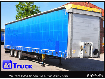 Semi-remorque rideaux coulissants SCHMITZ SCS 24, Mega, BPW, verzinkt, vorhanden, VDI 2700