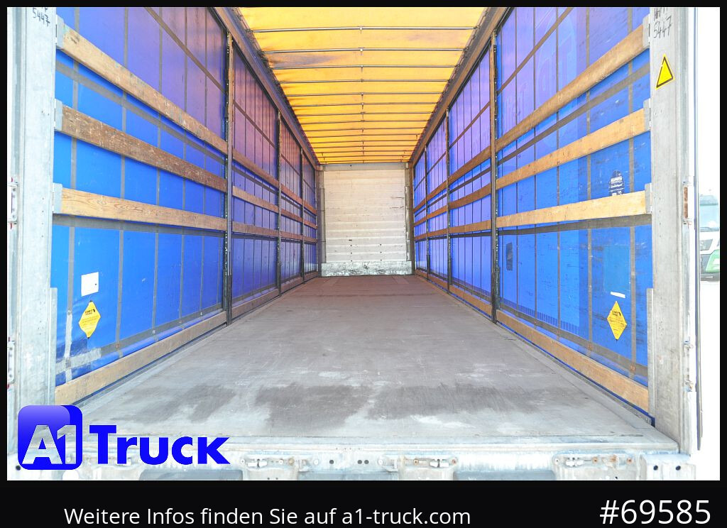 Semi-remorque rideaux coulissants SCHMITZ SCS 24, Mega, BPW, verzinkt, vorhanden, VDI 2700