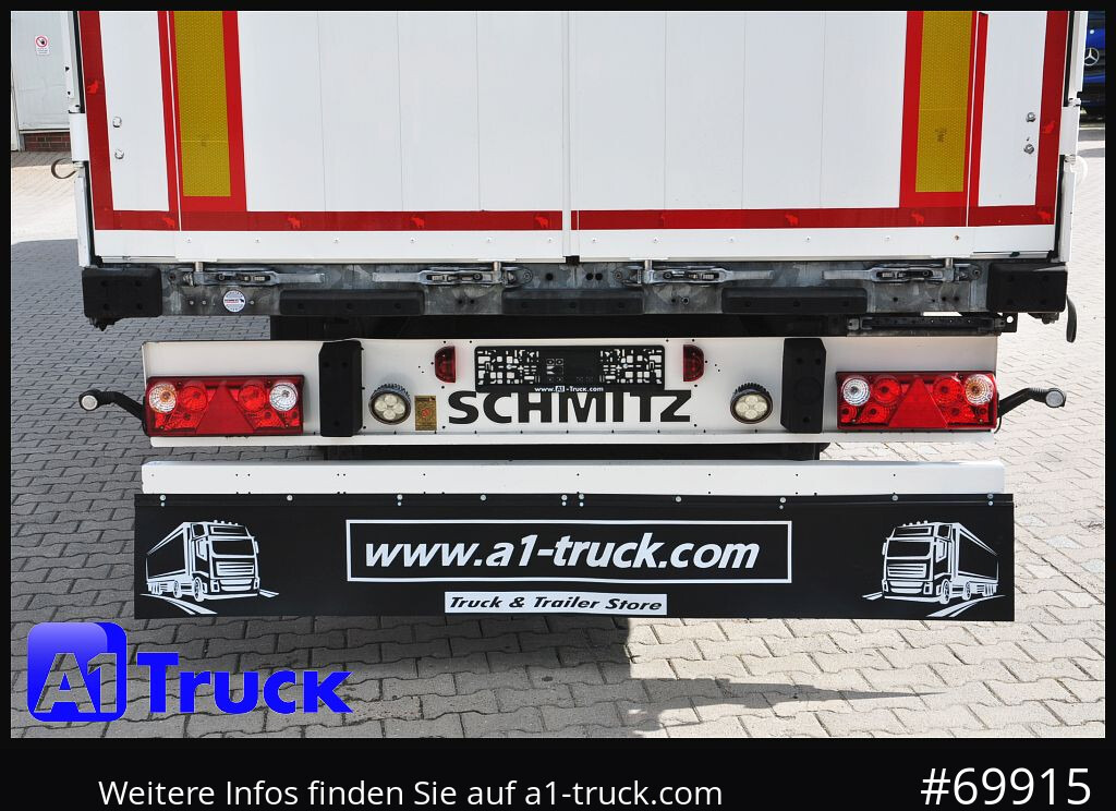 Semi-remorque rideaux coulissants SCHMITZ SCS 24,Speed Curtain, VDI 2700, Getränke