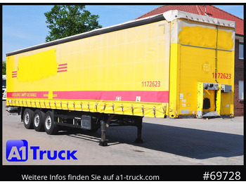 Semi-remorque rideaux coulissants SCHMITZ SD Tautliner, Code XL,VDI 2700, DC 9.5, verzinkt,