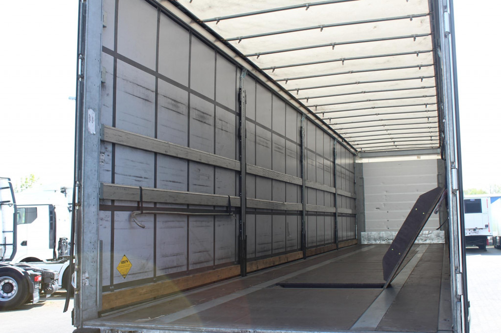 Semi-remorque rideaux coulissants SCHMITZ Standard  2,8h  Edscha  2xLift  Coil  Alufelgen