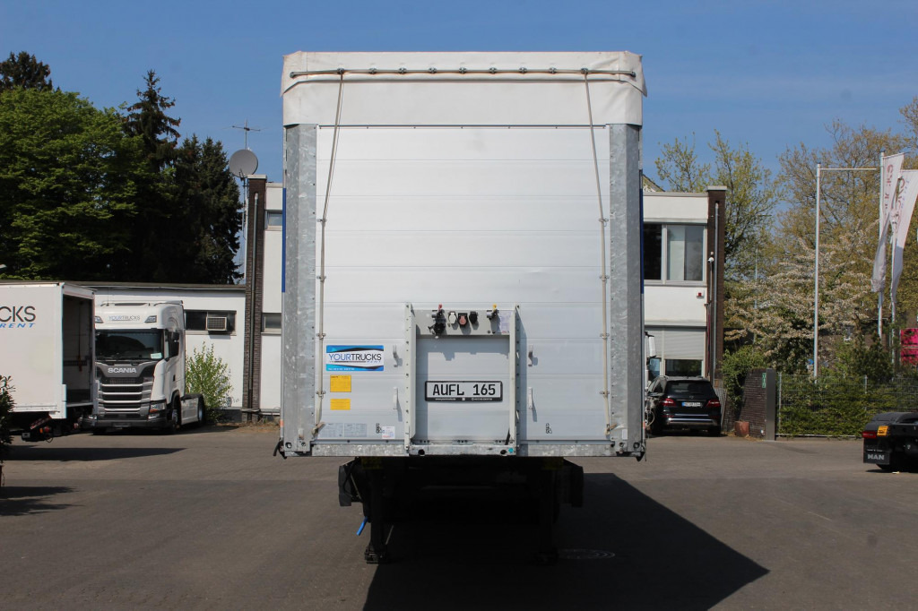 Semi-remorque rideaux coulissants SCHMITZ Standard  2,8h  Edscha  2xLift  Coil  Alufelgen