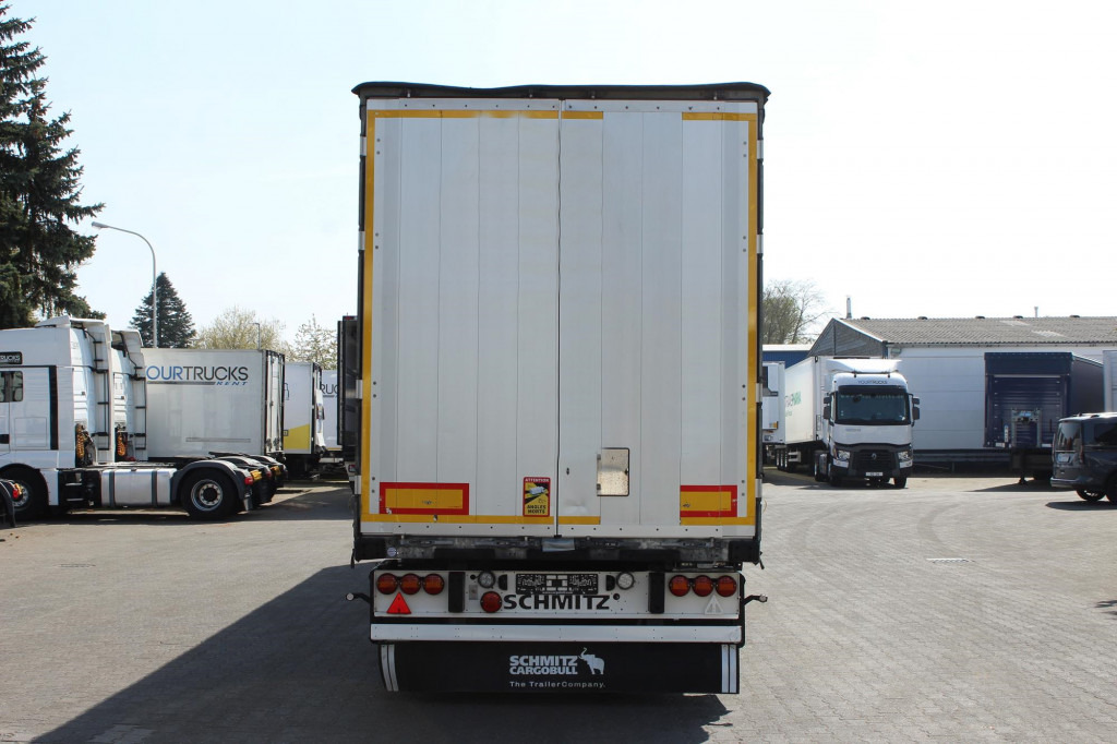 Semi-remorque rideaux coulissants SCHMITZ Standard  2,8h  Edscha  2xLift  Coil  Alufelgen