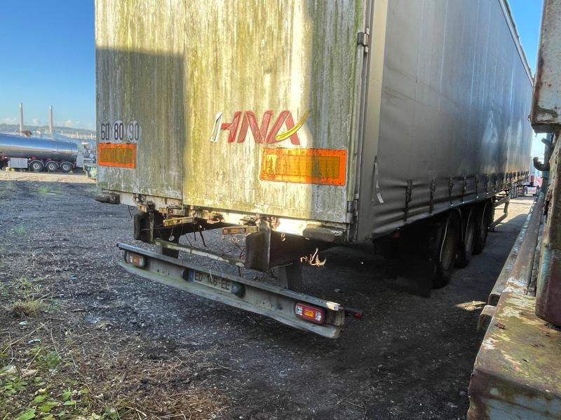 Semi-remorque rideaux coulissants Samro