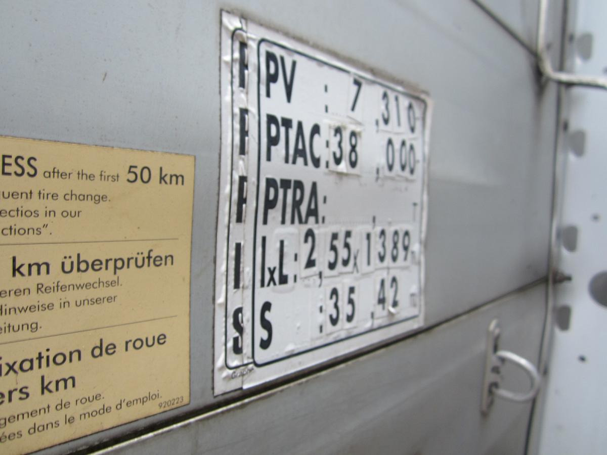 Semi-remorque rideaux coulissants Schmitz Cargobull