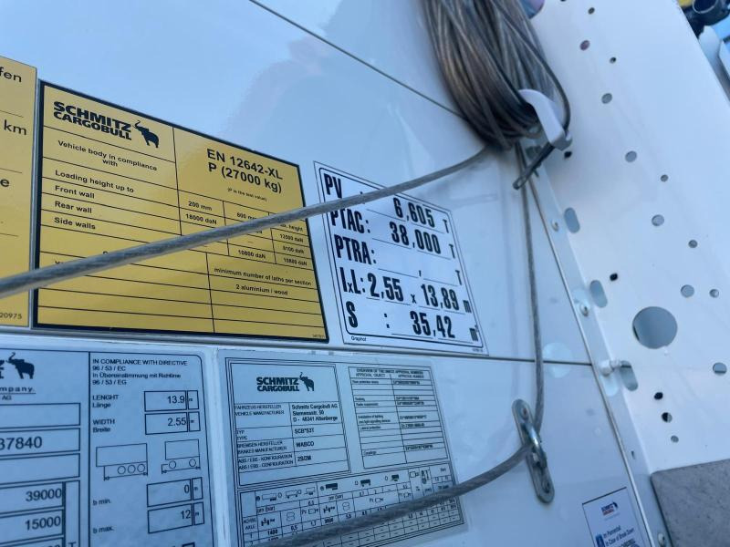 Semi-remorque rideaux coulissants Schmitz Cargobull