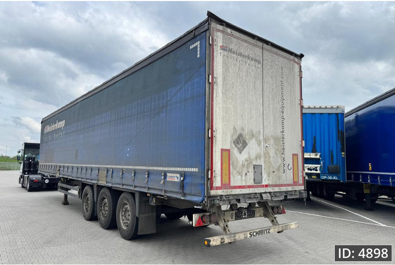 Semi-remorque rideaux coulissants Schmitz Cargobull SCB*S3T / Disk brakes / Huckepack