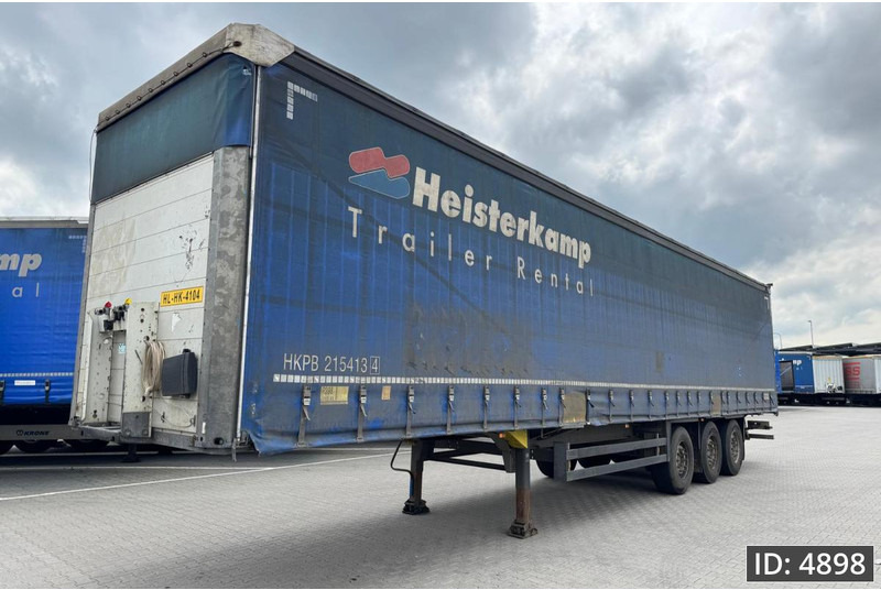 Semi-remorque rideaux coulissants Schmitz Cargobull SCB*S3T / Disk brakes / Huckepack
